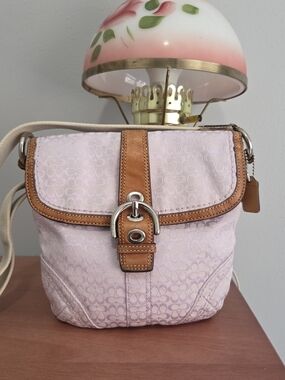 Y2k Coach  Soho Mini C Crossbody (Lilac)